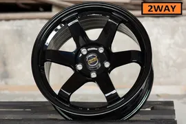 R17 Volk Racing TE37SL 8J ET35 5*114.3 Black
