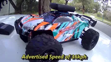 HS18322 HURRICANE TRUGGY MAX SPEED TEST
