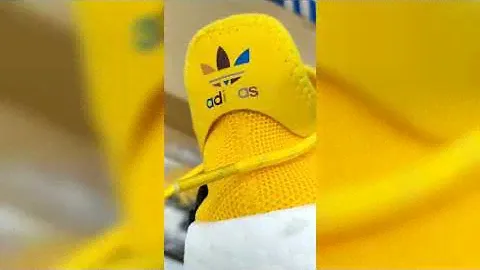 adidas Human Race жёлтые