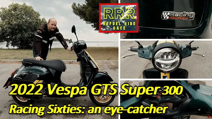 2022 Vespa GTS Super 300 Racing Sixties test ride: an eye-catcher