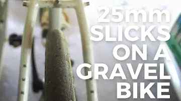 25mm slicks on a Gravel Bike First Impressions (700x25 Continental Grandsport Race)