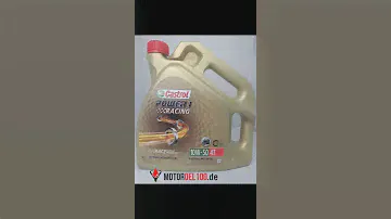 Das neue Castrol Power 1 Racing 4T 10W-50 4-Takt Motorrad Motorenöl 
