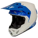 Шлем мото кроссовый FLY RACING (Флай Рейсинг) FORMULA CP Slant черный/серый/Hi-Vis желтый M