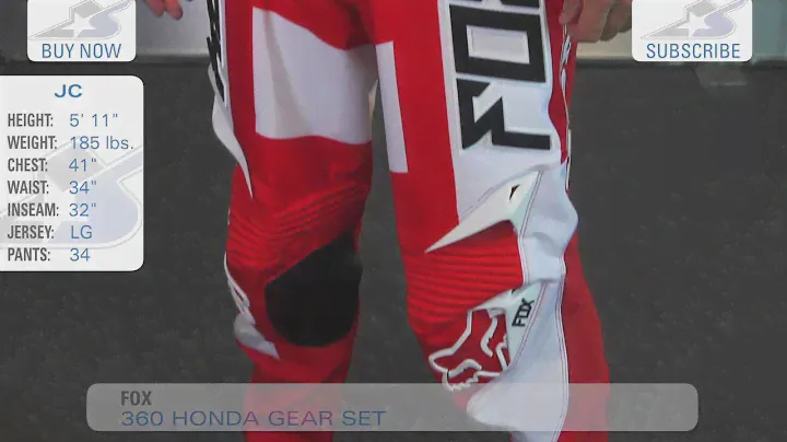 2015 Fox 360 Honda Gear Set | Motorcycle Superstore