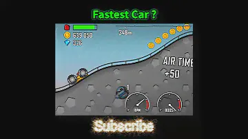 Hill Climb Racing Fastest Car 🔥
