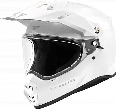 Fly Racing Trekker Solid мотошлем мотокросс и эндуро-0