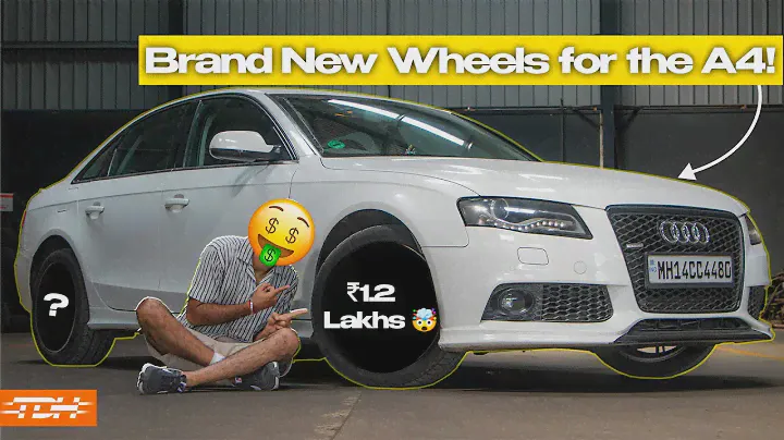 OZ Racing Wheels for the Audi A4 3.0 TDI Quattro! (₹1.2L 🤯) | Project A4