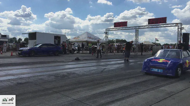 BMW M5 AC Schnitzer ACS5 Sport 700hp vs Zumi 01 🚦🚗 drag race 1/4 mile - 4K  www.dragracing.hu