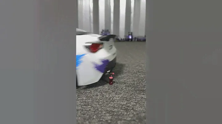Trying to drift tap the cap, not the bottle!