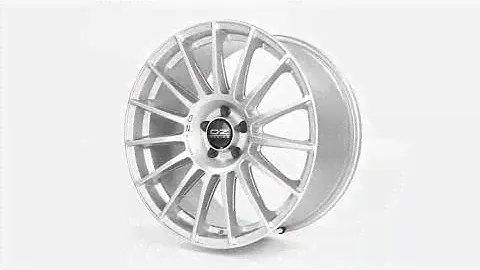 Jante aliaj OZ SUPERTURISMO LM MATT RACE SILVER BLACK LETTERING - AnvelopeMAG.ro