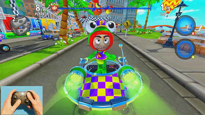 New Benny Outfit Unlocked! Hot Wheels Gameplay⚡Beach Buggy Racing 2