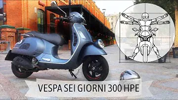 Vespa Sei Giorni 300: Тест-драйв и обзор лучшего итальянского скутера