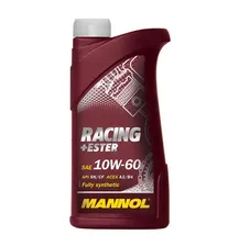 Моторное масло Mannol Racing +Ester 10W60 синтетическое 1л