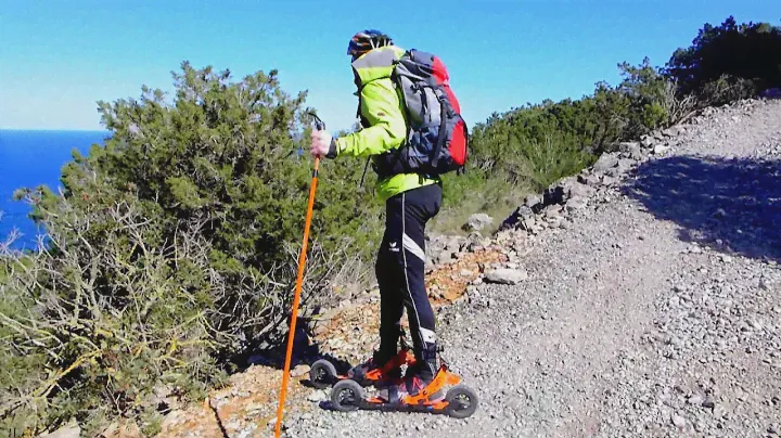 Skike, the original cross skates. Cross-country nordic skiing in summer and winter!