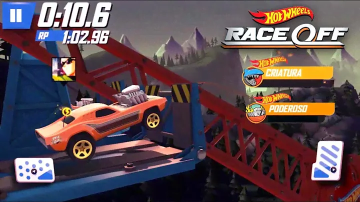 Hot Wheels Race Off: Rodger Dodgers vs Criatura // LEVELS:  32-33-37-38