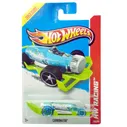 Коллекционная модель автомобиля Carbonator - HW Racing 2013, сине-зеленая, Hot Wheels, Mattel [X1766]