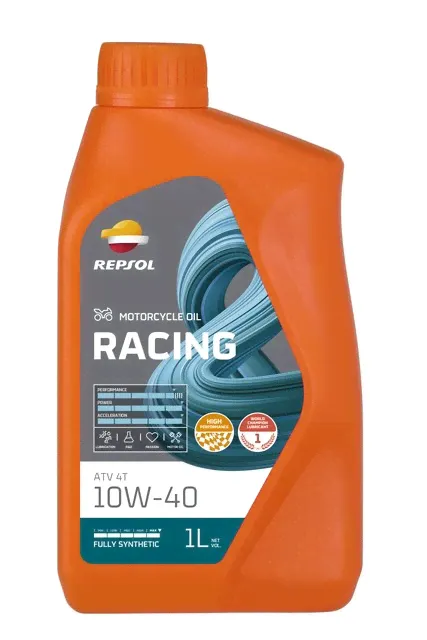 Repsol RACING ATV 4T 10W-40, моторное масло 1 л.