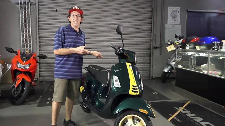 New Vespa GTS Racing Sixties Scooter