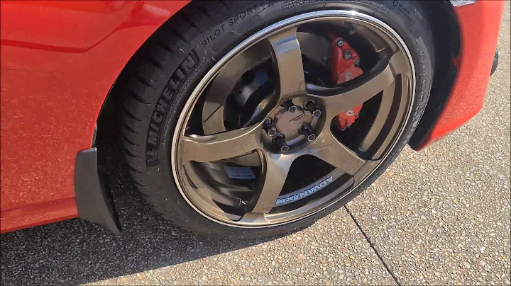Advan TC4 on a Toyota 86