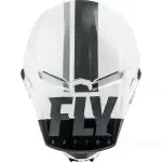 Fly Racing Kinetic Thrive White/Black/Grey шлем внедорожный