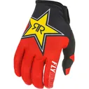 Fly Racing 2021 Lite Rockstar Black/Red/Yellow перчатки