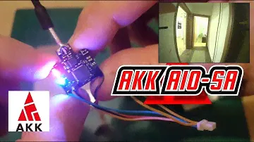 AKK AIO-SA 5.8GHz 25mW/50mW/100mW/200mW Switchable 40CH Micro AIO Camera