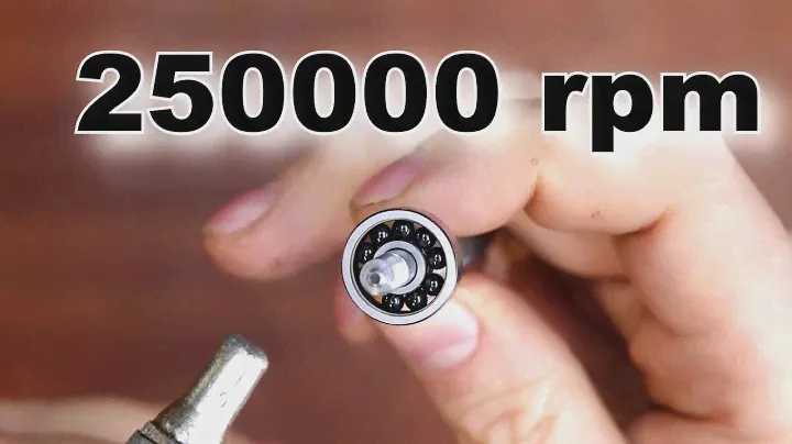 250 000 об/мин (rpm)