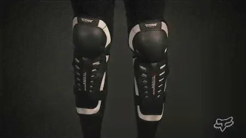 Fox Racing Titan Race Knee/Shin Guard at Chaparral Motorsports