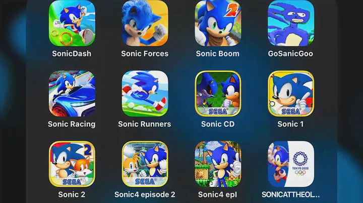 SonicDash,Sonic Forces,Sonic Boom 2,Go Sanic Goo,Sonic Racing,Sonic Runner,Sonic CD,Sonic 1,Sonic 2