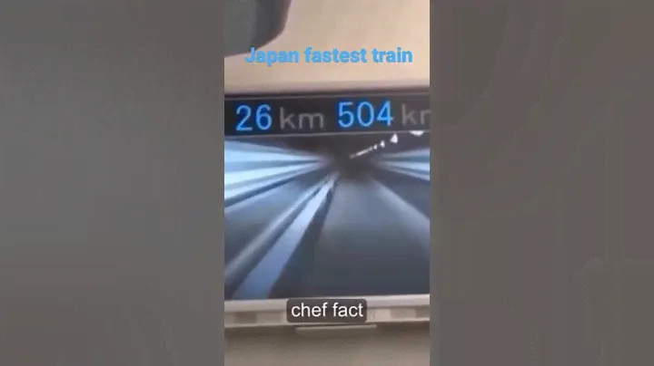 Top speed 650km/h The world fastest train from Japan