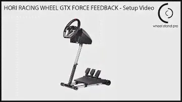 Hori Racing Wheel GTX Force Feedback setup video