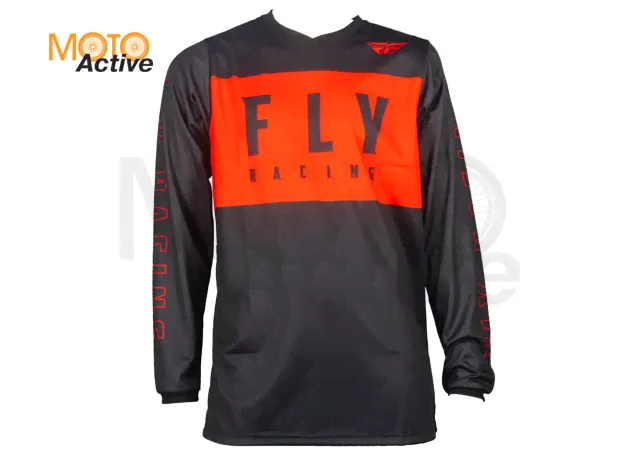 Джерси FLY RACING F-16 (2022) (красный/черный, М)