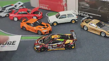 Ver2PopRace Drop Ep2.RX7 Bangkok Special, Supra XCarToys ,NSX GT3 EVA,BRZ,BOSOZOKU Black,400R Red