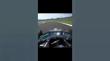 Lewis Hamilton onboard insane speed and insane g-forces at Mugello F1 track