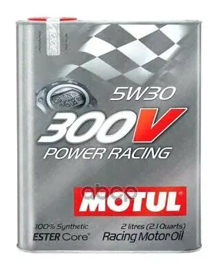 MOTUL Масло Моторное 300v Power Racing 5w30 2л-0