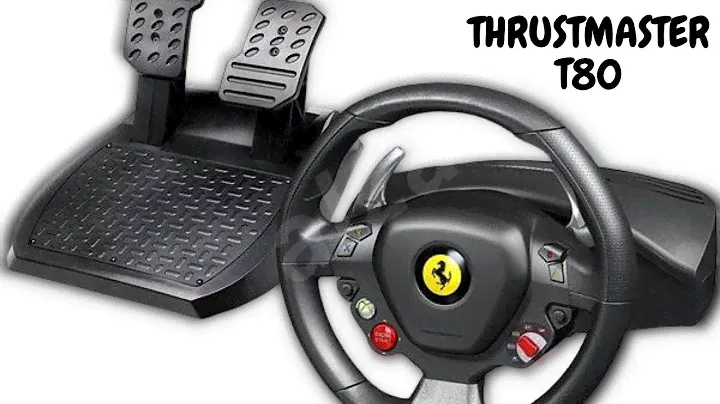 Best Cheap Racing Wheel for - PS4 PS3 PC - Thrustmaster T80 Unboxing & Set Up