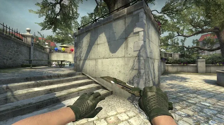COMBO - Driver Gloves | Racing Green (FT) + Survival Knife | Forest DDPAT (FT)