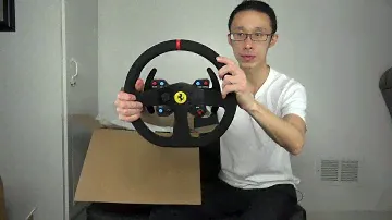 Thrustmaster T300 Unboxing: Loving the Alcantara Ferrari Steering Wheel!
