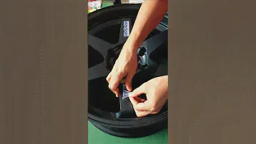Installation of Volk Racing Rays Engineering Wheel Decal