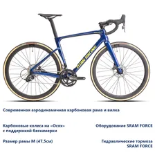 Titan Racing Valerian Carbon Pro (2023) Blue, M темный, синий