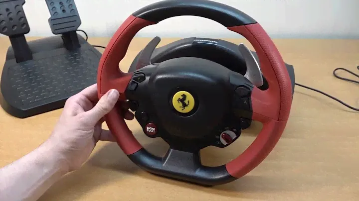 Thrustmaster 458 Spider Ferrari BUDGET Racing Wheel Review 😎