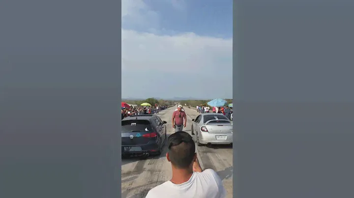 Dodge Neon Srt-4 Stage 3 vs Gti mk7 Stage 2 #srt4 #mk7gti #arrancones