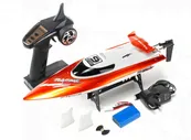 FT009 High Speed V-Hull Racing Boat 460mm - Orange (RTR)