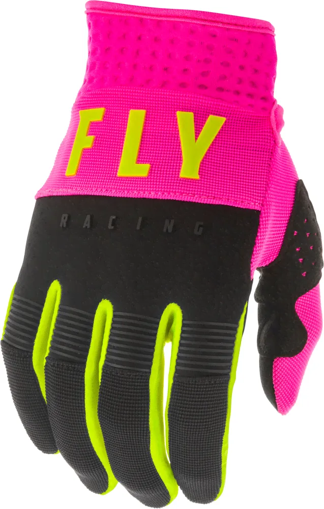 Перчатки детские Fly Racing F-16 Pink/Black/Hi-Vis