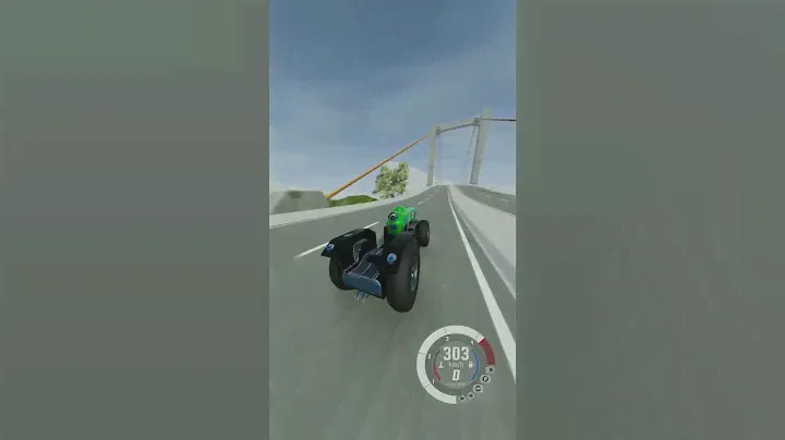 Сможет ли машина из HILL CLIMB RACING перелететь сломанный мост