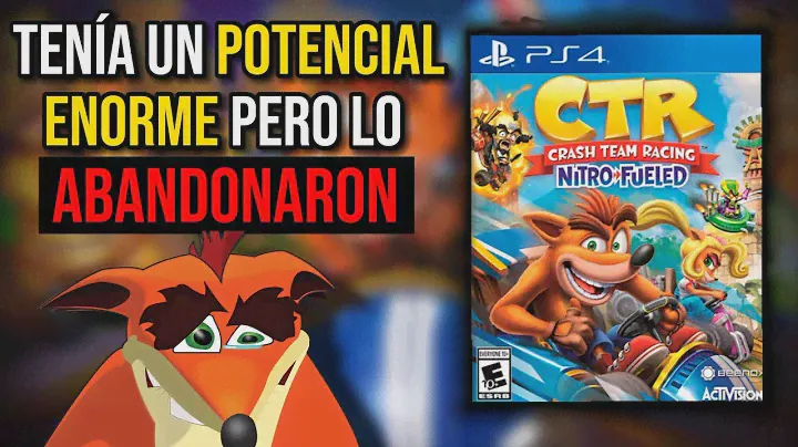 ¿QUE PASO con CRASH TEAM RACING NITRO FUELED? | Un REMAKE EXCELENTE que ACABO MUY RÁPIDO