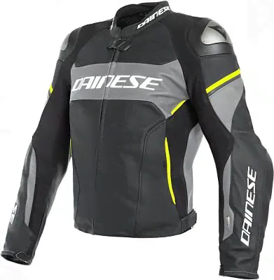 Dainese Racing 3 D-Air мотокуртка кожаная