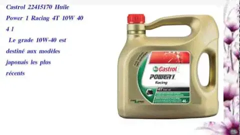 Castrol 22415170 Huile Power 1 Racing 4T 10W 40 4 1
