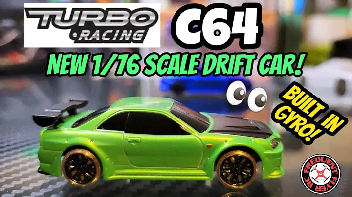 Turbo Racing C64 1/76 Scale Drift Car!🤣👍🏿