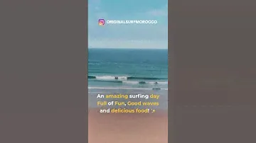 A surfing day trip @originalsurfmorocco